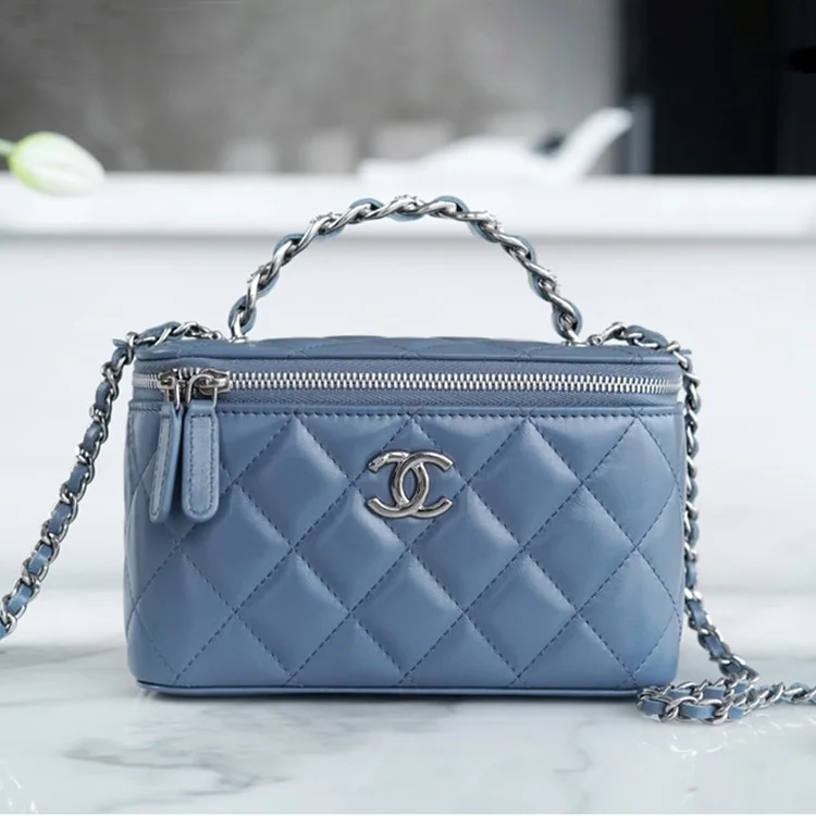 샤넬 23K 탑 핸들 스몰 베니티백 AP3593