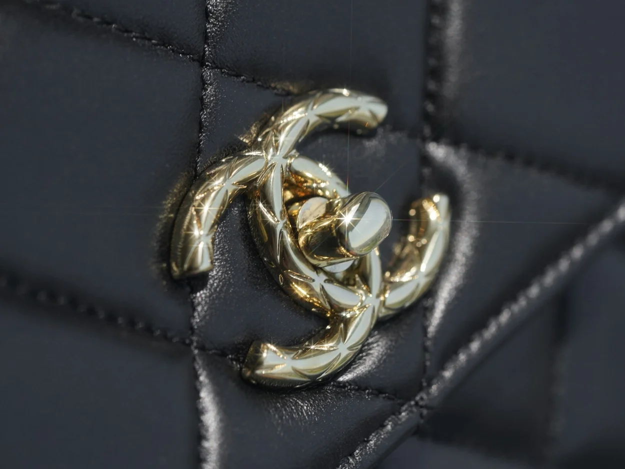 샤넬 트렌디 CC 블랙 스몰 램스킨 A92236