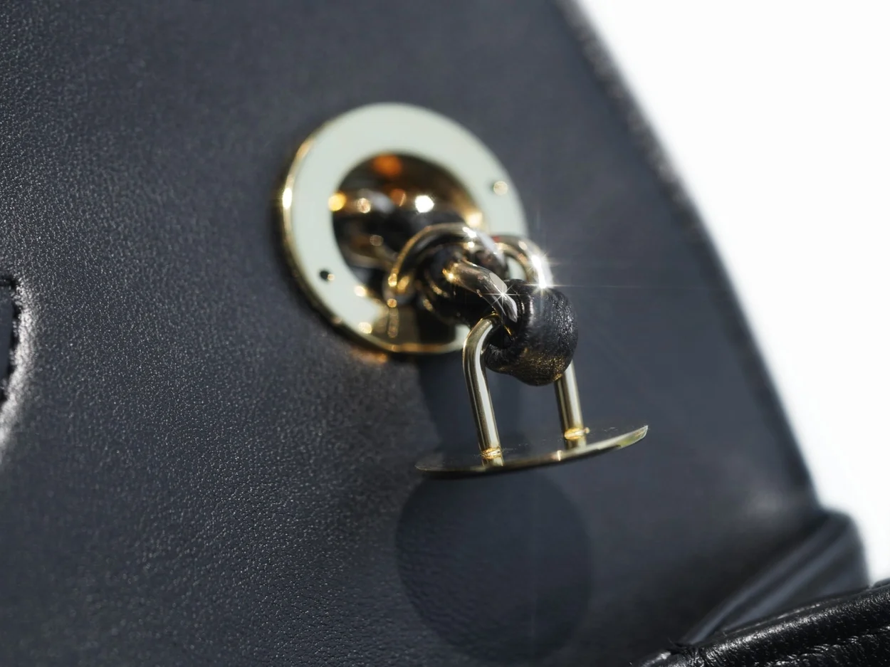 샤넬 트렌디 CC 블랙 스몰 램스킨 A92236