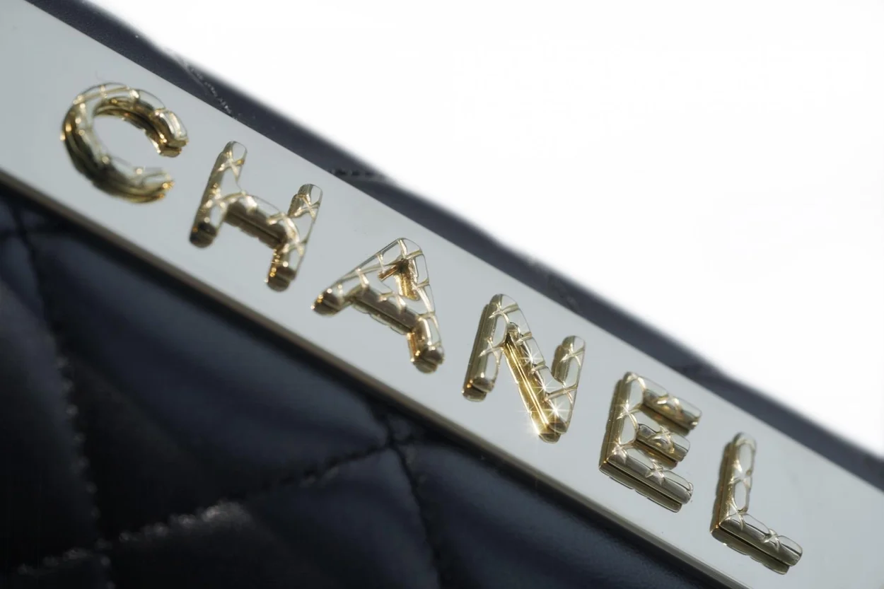 샤넬 트렌디 CC 블랙 스몰 램스킨 A92236