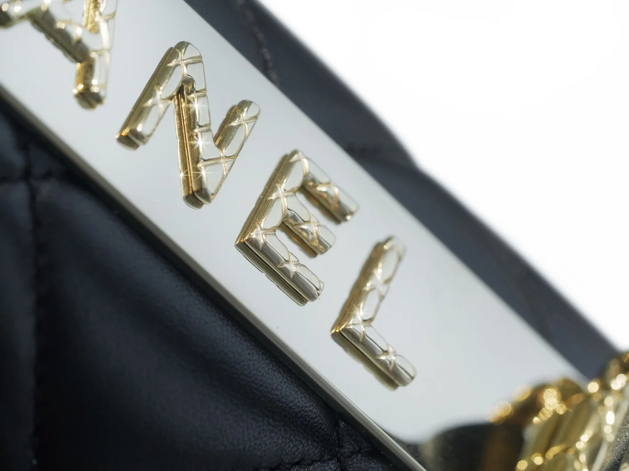 샤넬 트렌디 CC 블랙 스몰 램스킨 A92236