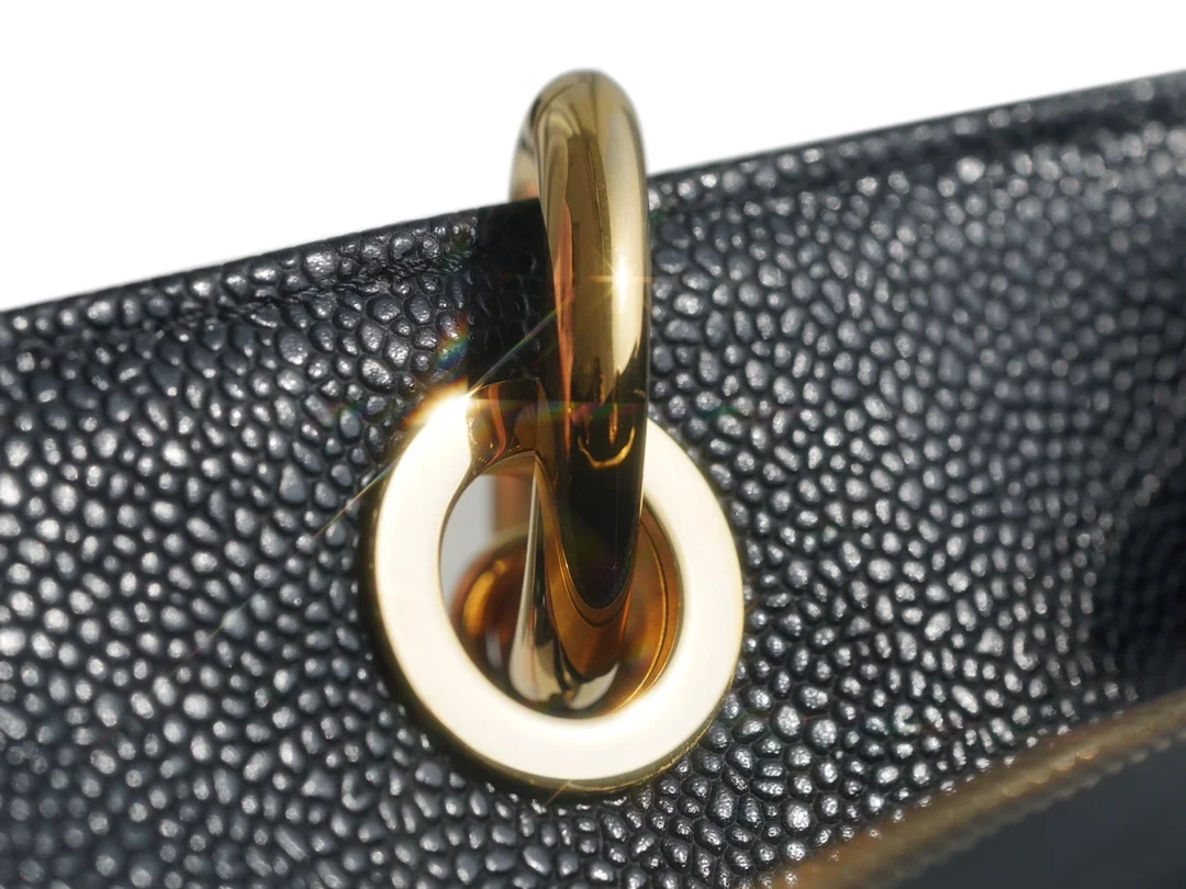 샤넬 GST 그랜드 샤핑 토트백 캐비어 금장