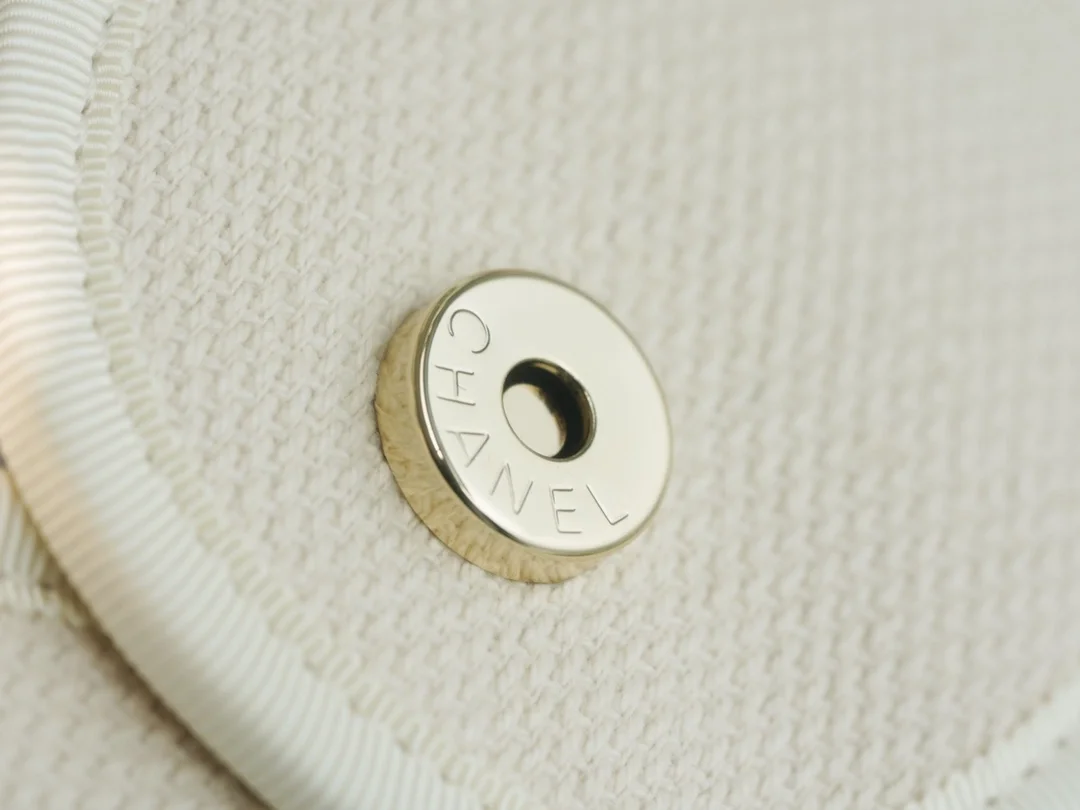 샤넬 진주 로고 도빌백