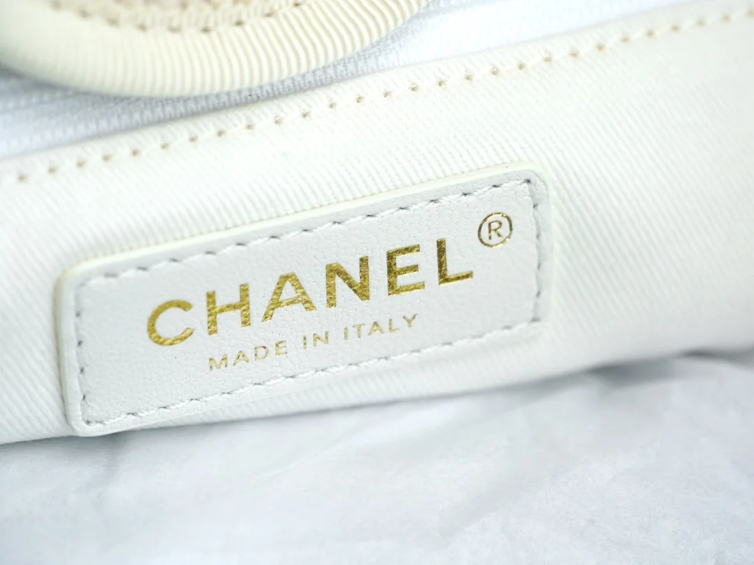 샤넬 진주 로고 도빌백