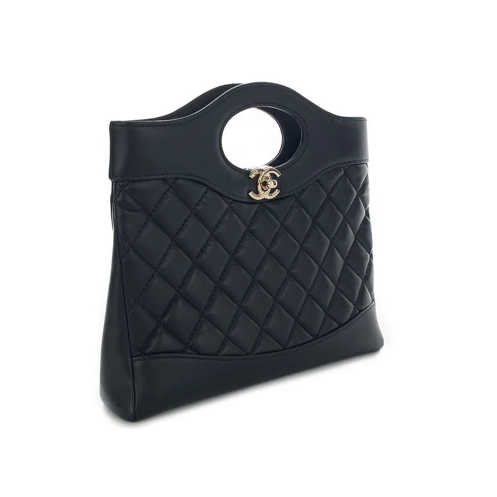 샤넬 31백 미니 쇼퍼 블랙