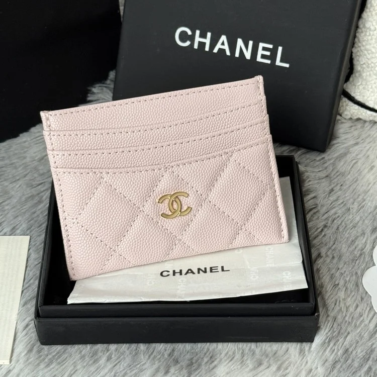 샤넬 클래식 카드홀더 캐비어  금장 AP4472