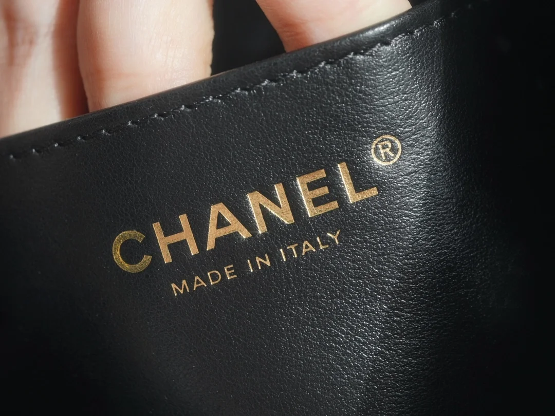 샤넬 24C 크루즈 메신저 백 라지 빅로고 퍼플 AS4609