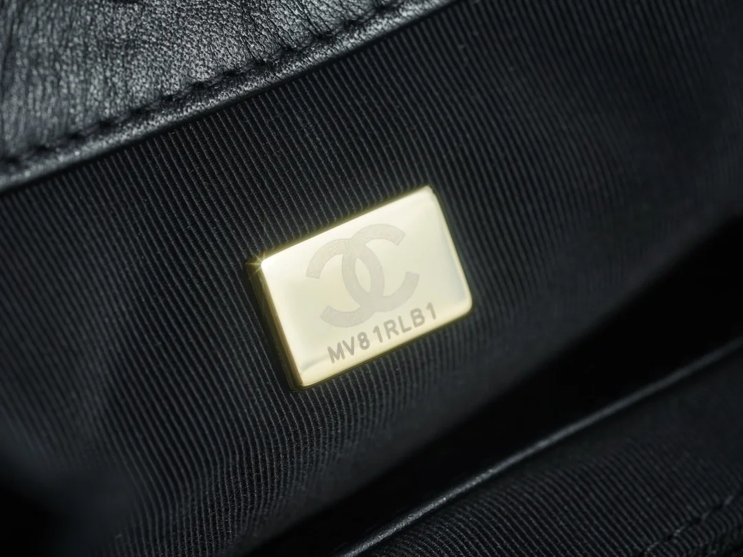 샤넬 24C 크루즈 메신저 백 라지 빅로고 퍼플 AS4609