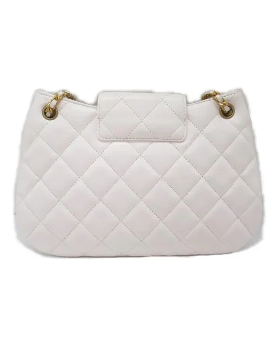 샤넬 24C 크루즈 메신저 백 스몰 빅로고 화이트