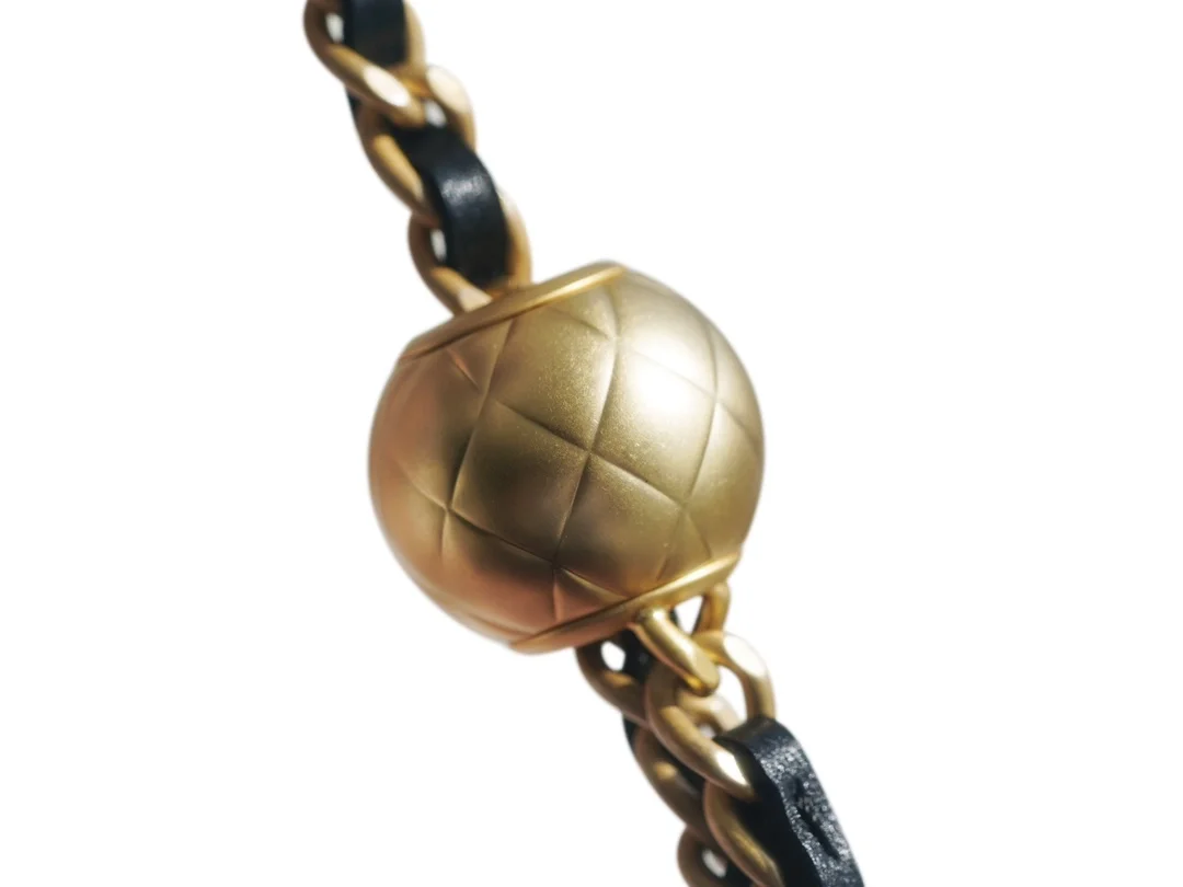 샤넬 골드볼 탬버린 동그리 미니백