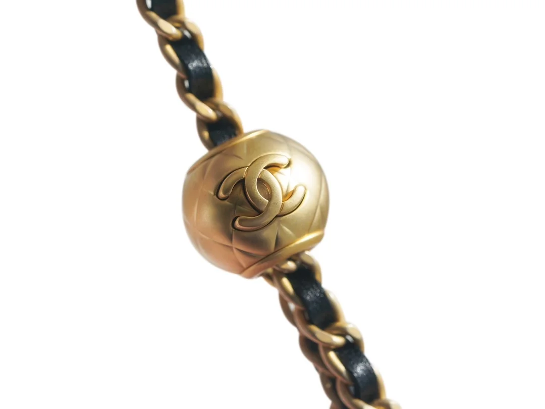 샤넬 골드볼 탬버린 동그리 미니백