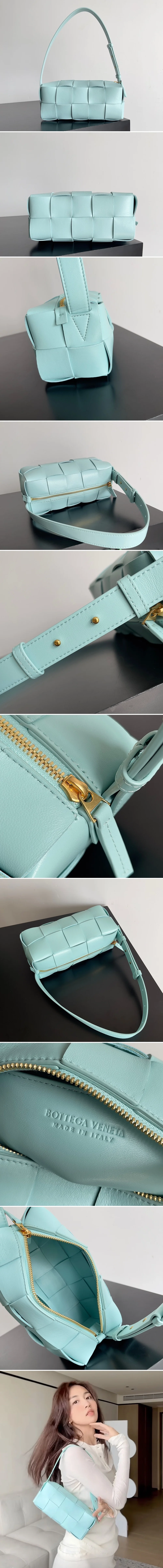 보테가 베네타 스몰 브릭 카세트백