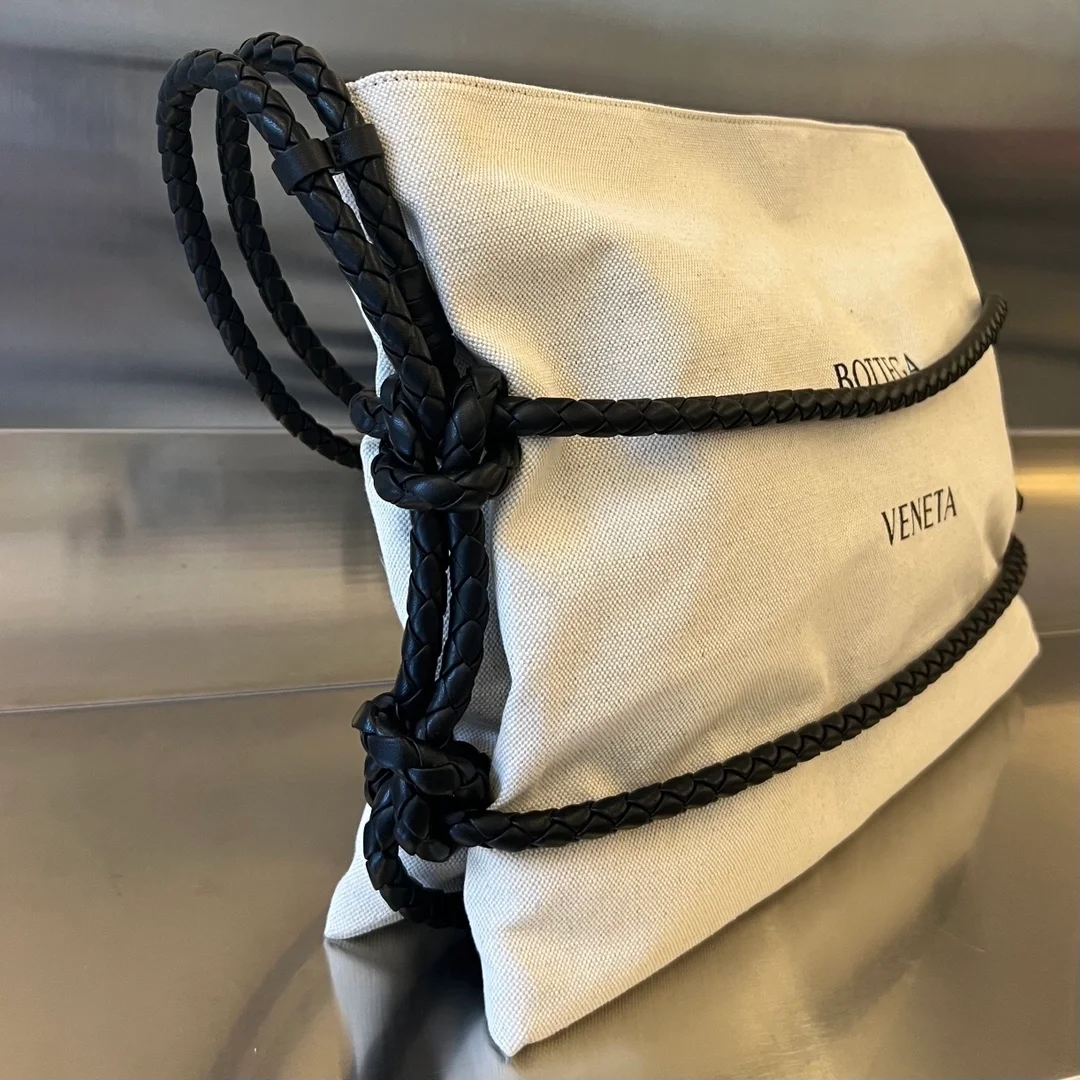 보테가 베네타 캔버스 토트백