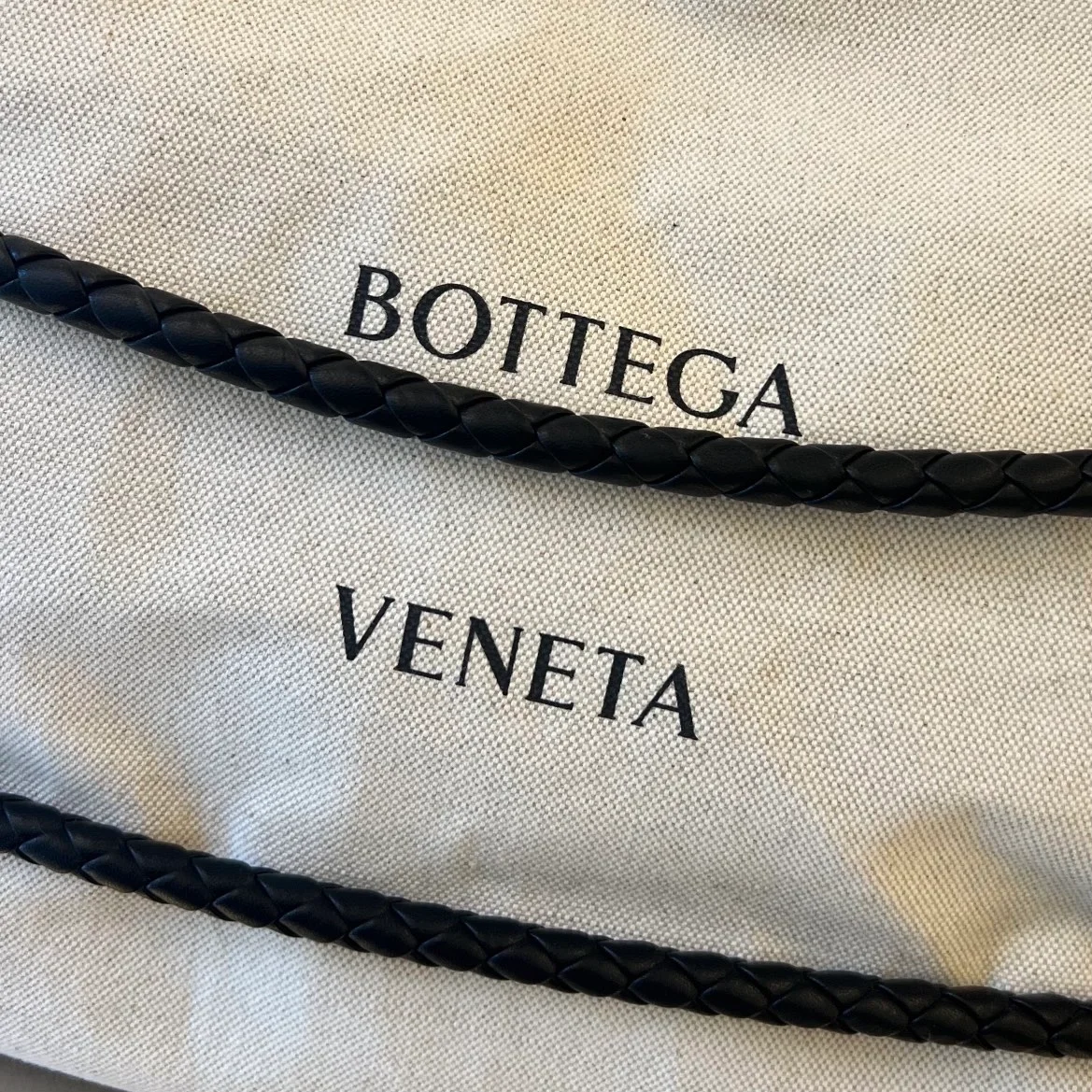 보테가 베네타 캔버스 토트백