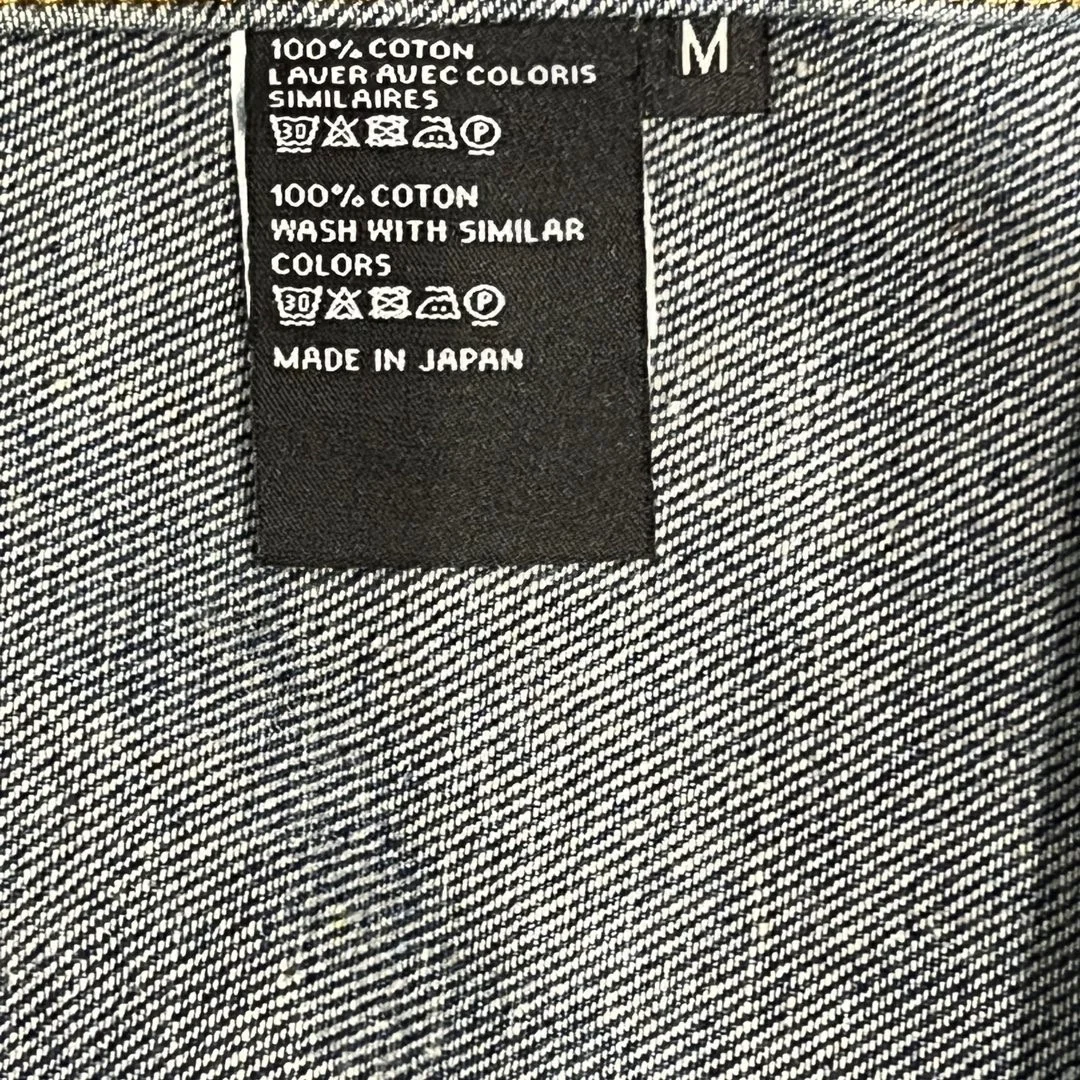 셀린느 다크 유니언 워시 데님 자켓