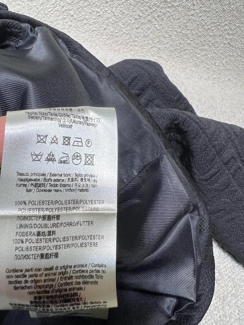 펜디 블루종 자카드 패브릭 자켓