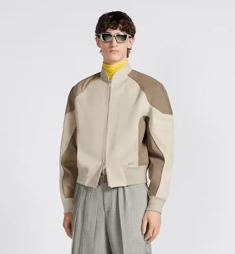 디올 콘트라스트 인서트 봄버 자켓