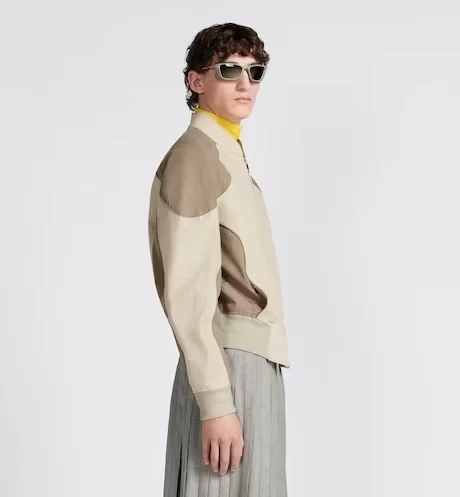 디올 콘트라스트 인서트 봄버 자켓