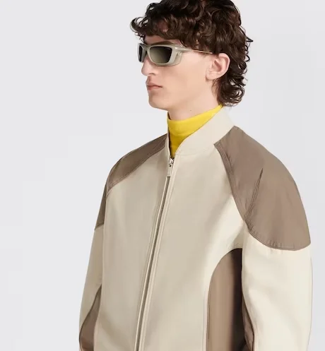 디올 콘트라스트 인서트 봄버 자켓