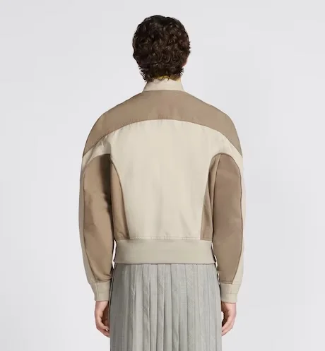 디올 콘트라스트 인서트 봄버 자켓