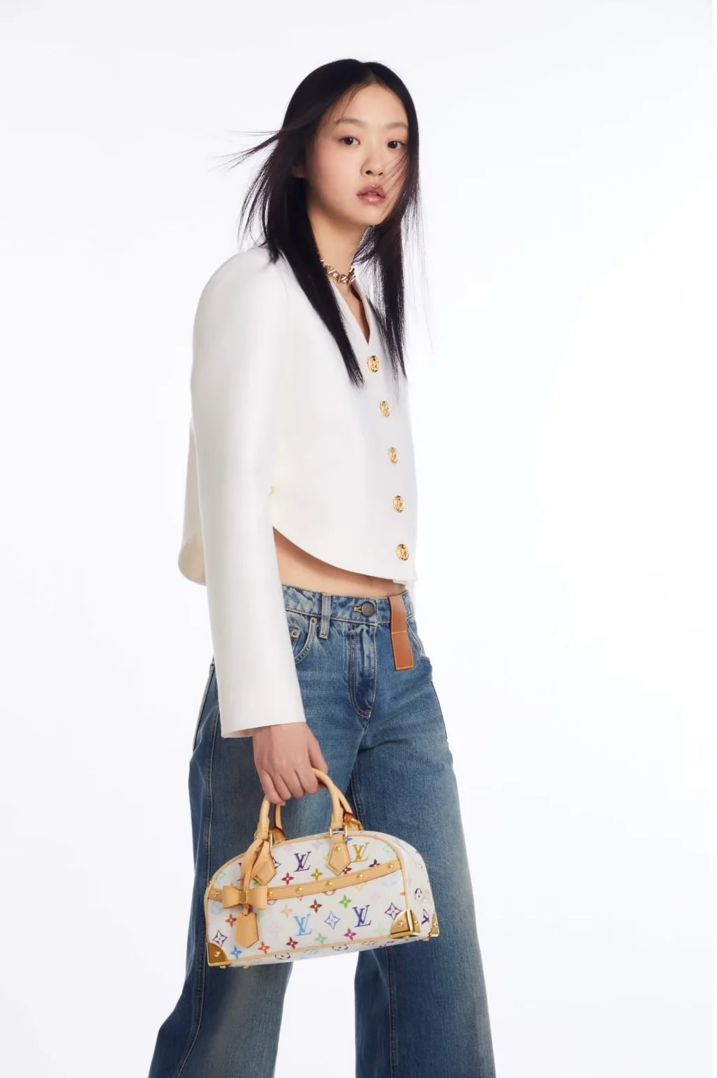 루이비통 x 무라카미 멀티컬러 이스트 웨스트  M13084