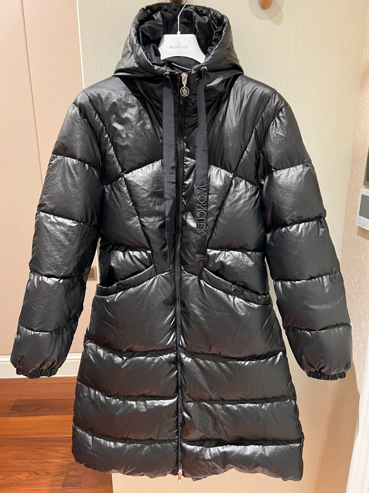 몽클레어 셀렝가 패딩 미디 자켓