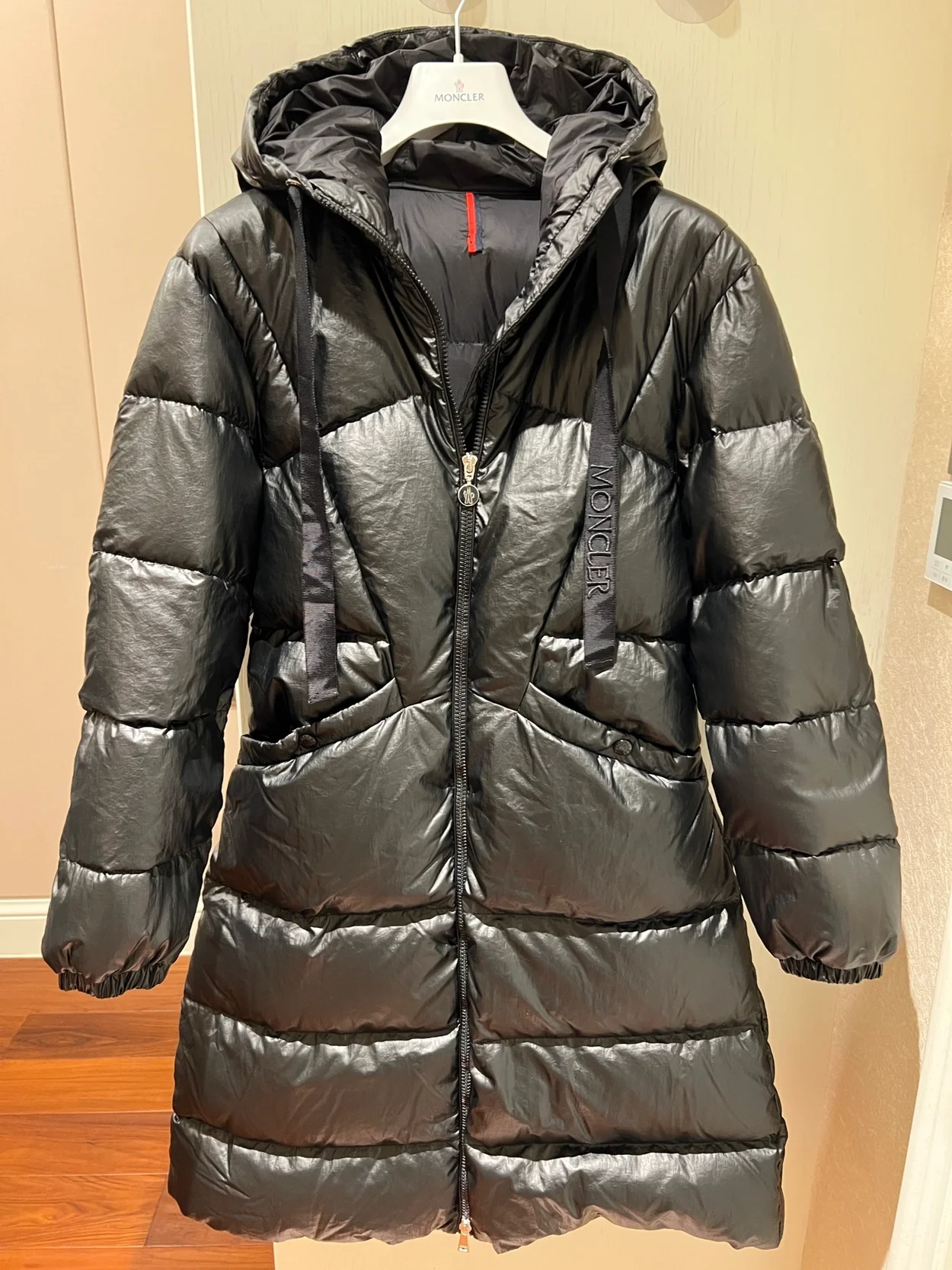 몽클레어 셀렝가 패딩 미디 자켓