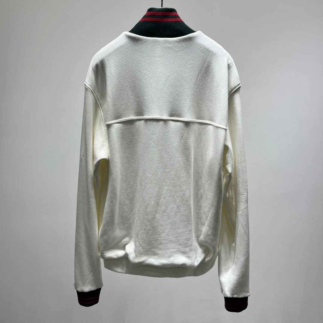 구찌 웹 코튼 저지 자켓