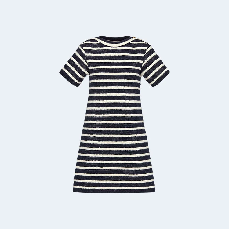 디올 마리니에르 울 블렌드 니트 쇼트 드레스