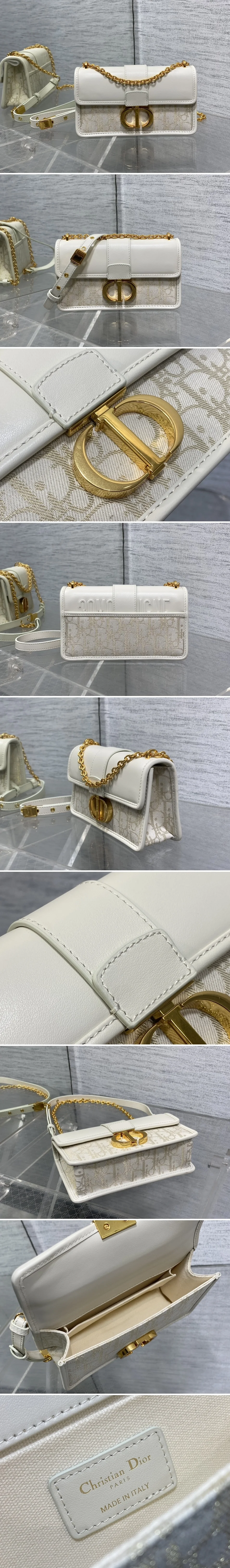 디올 몽테인 30 오블리크 체인 숄더