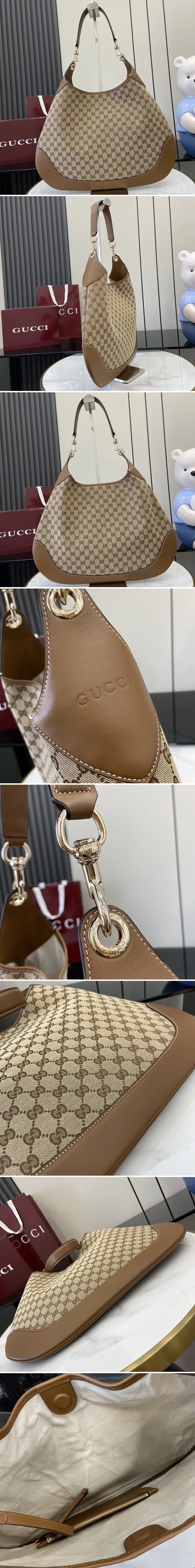 구찌 B 미디엄 숄더백