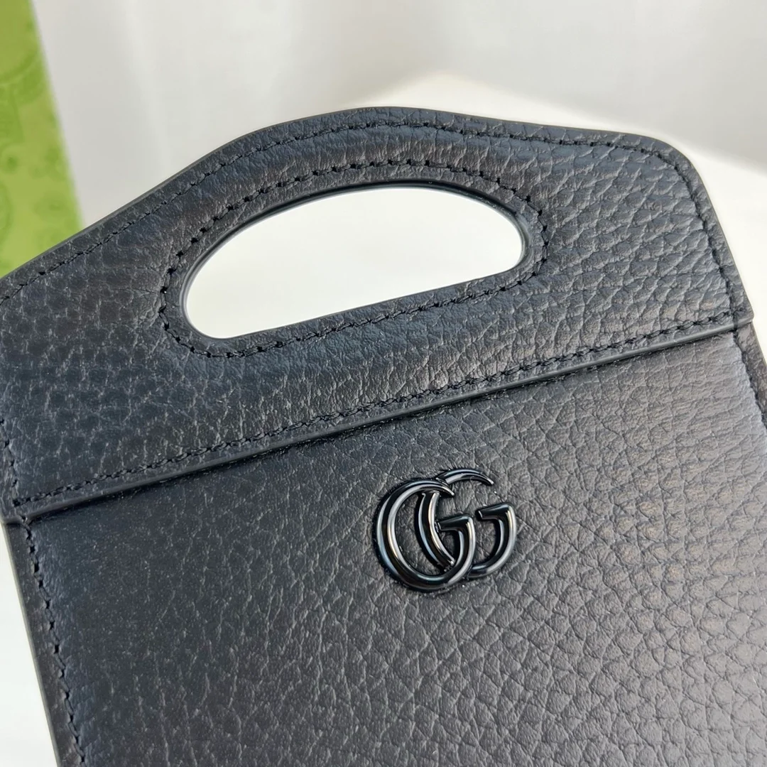 구찌 GG 마몬트 탑핸들 카드케이스