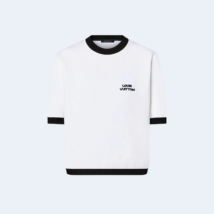 루이비통 그래픽 테크니컬 니트 풀오버