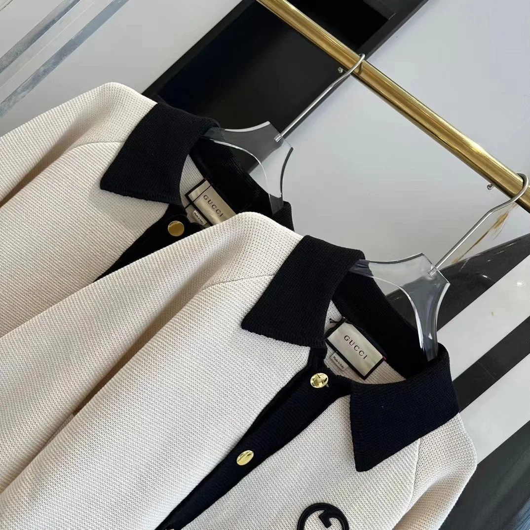 구찌 인터로킹 G 폴로 가디건