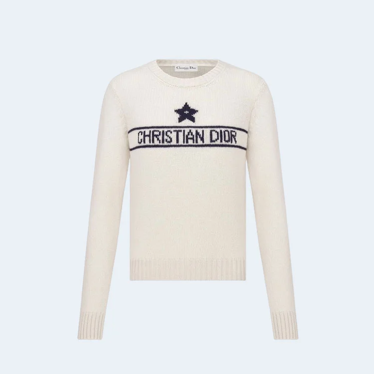 디올 럭키스타 캐시미어 니트 스웨터