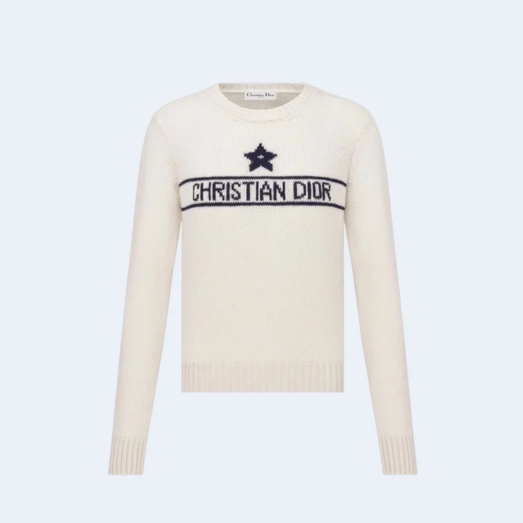 디올 럭키스타 캐시미어 니트 스웨터