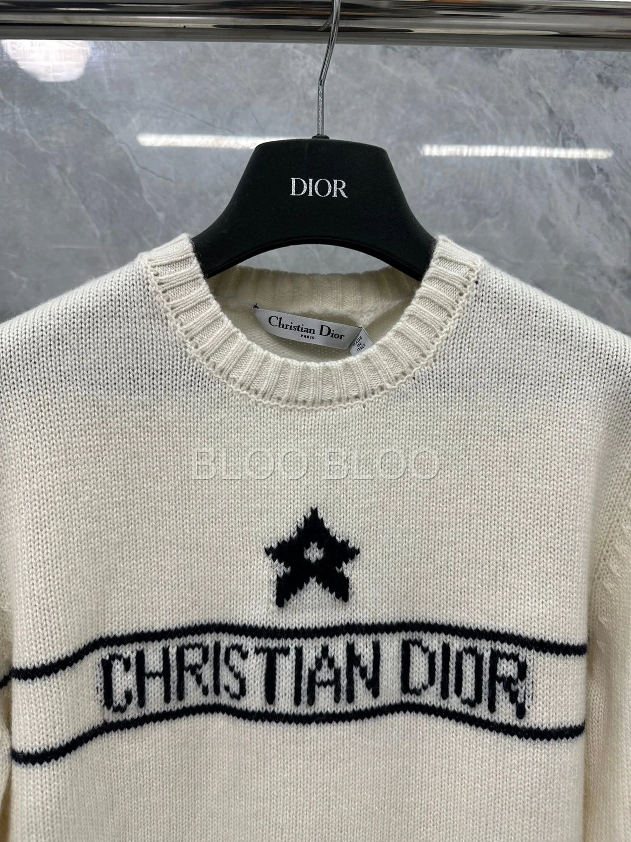 디올 럭키스타 캐시미어 니트 스웨터