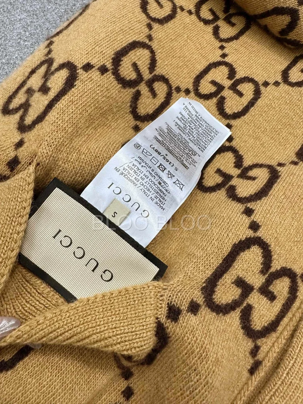 구찌 리버서블 니트 울 가디건