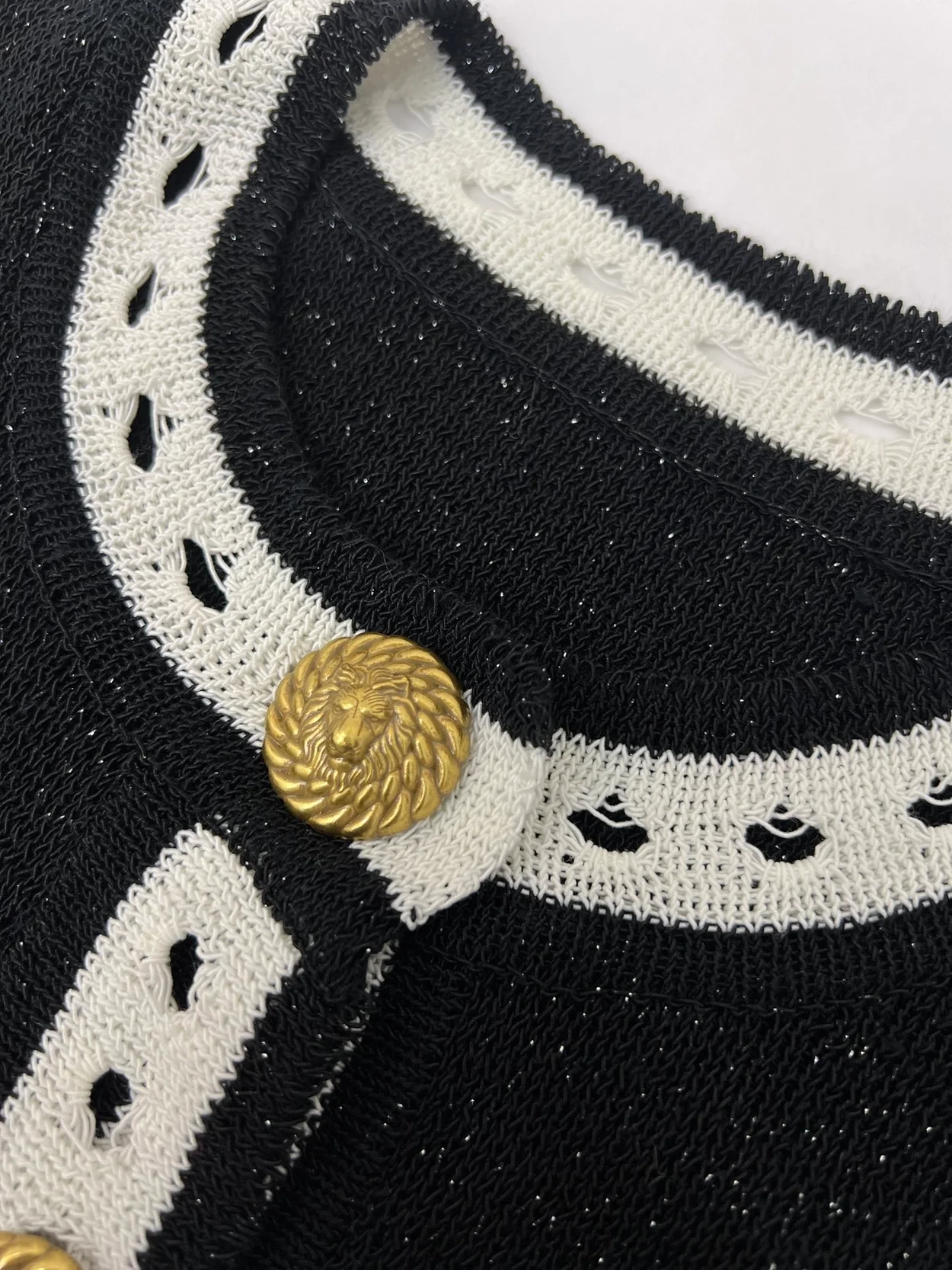 발망 임벨리시드 니트 가디건