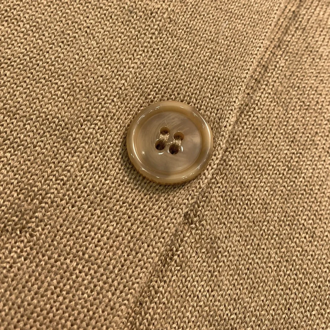 버버리 스트라이프 캐시미어 실크 가디건