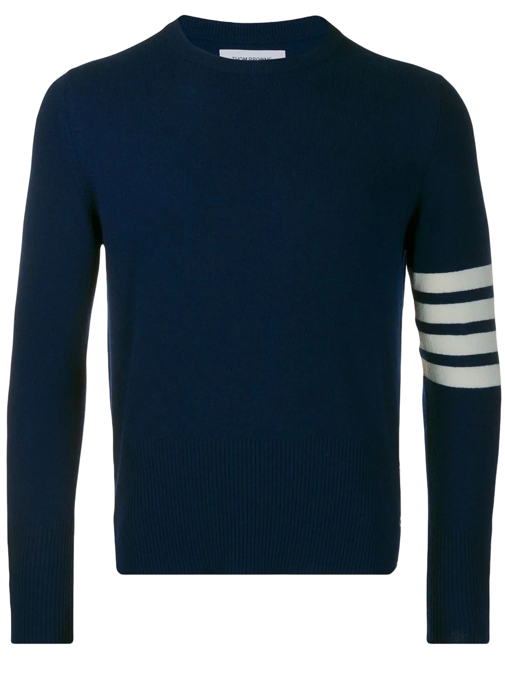 톰브라운 4바 캐시미어 니트 네이비