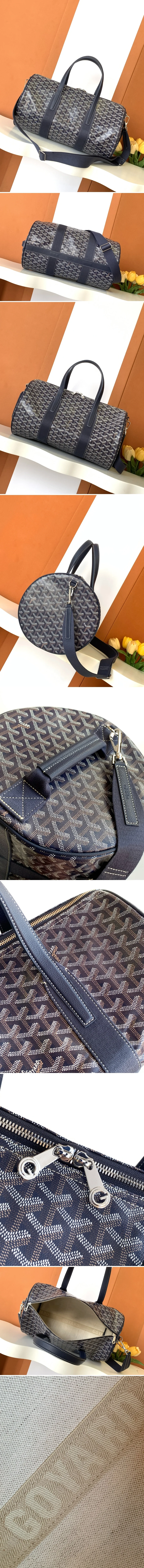 고야드 바렐 40 스포츠 백 블랙