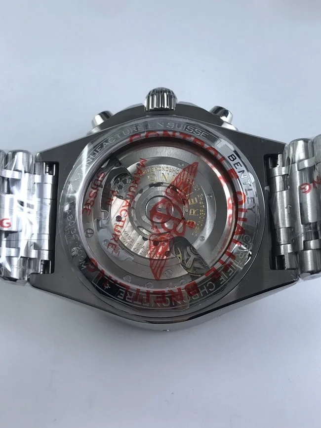 브라이틀링 크로노맷 그린 다이얼 브슬