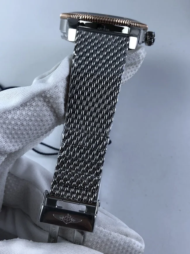 브라이틀링 슈퍼오션2 헤리티지 블랙콤비 매쉬