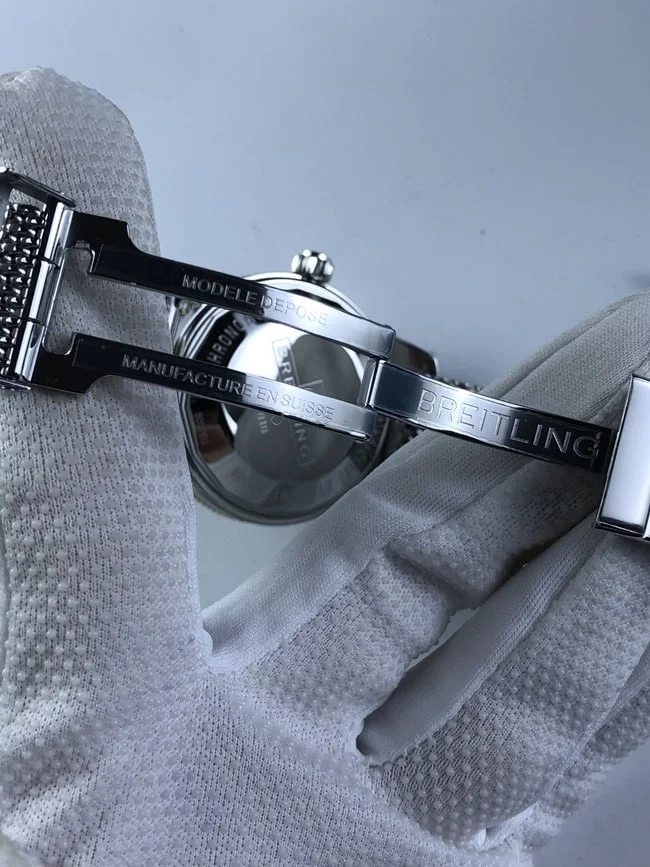 브라이틀링 슈퍼오션2 헤리티지 블랙콤비 매쉬