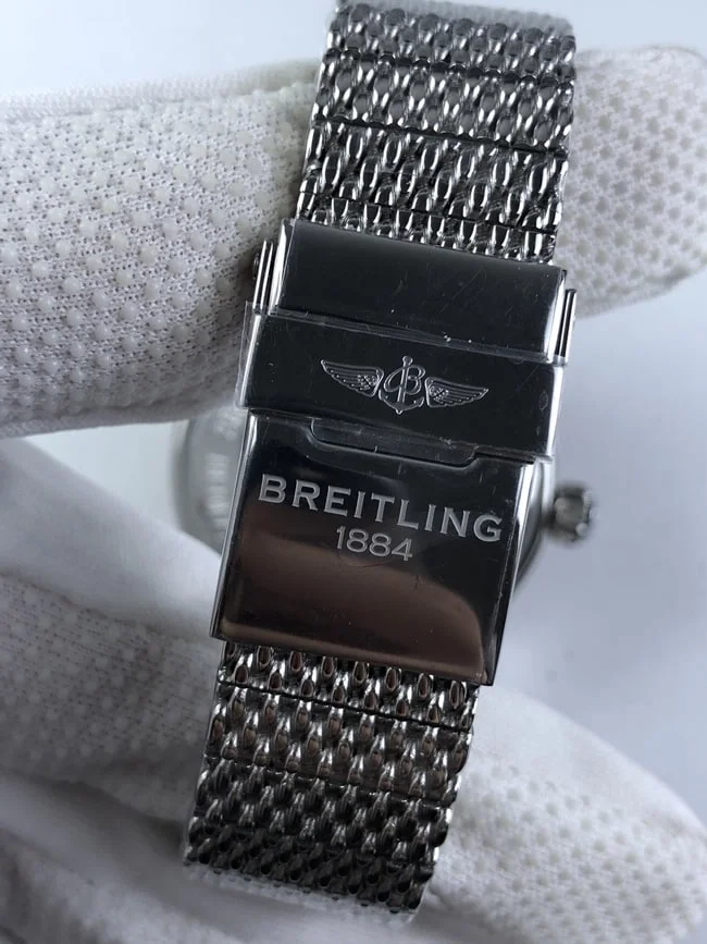 브라이틀링 슈퍼오션2 헤리티지 블랙콤비 매쉬