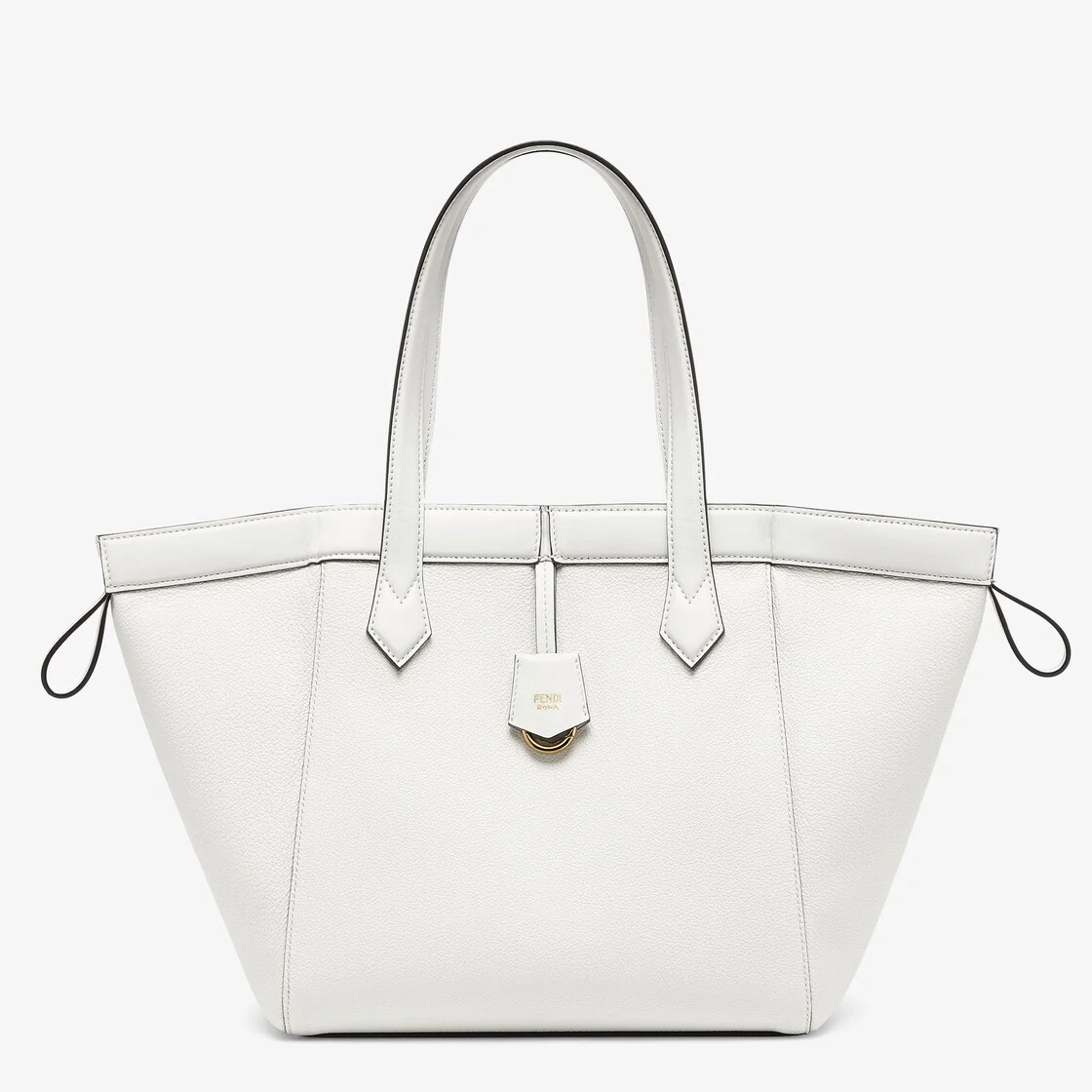 펜디 오리가미 내추럴 미디엄 백 화이트