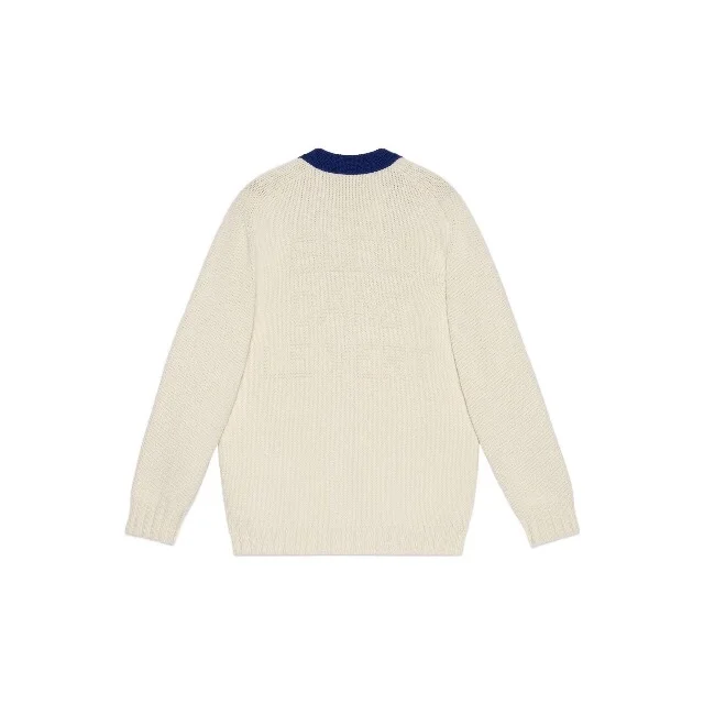 구찌 레빗 엠브로이드 브이넥 가디건