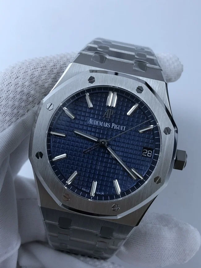 오데마피게 로얄오크 15500 블루다이얼