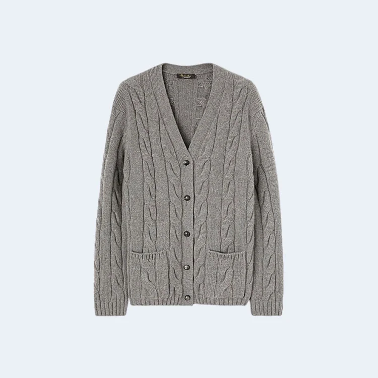 로로피아나 네이피어 캐시미어 가디건